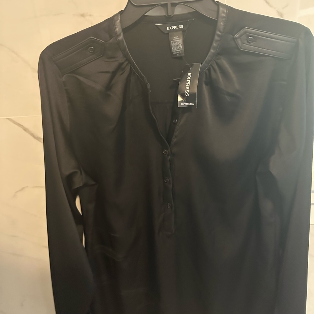 Express Women's Black Top